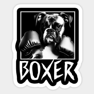 Boxer Dog - 2 Sticker